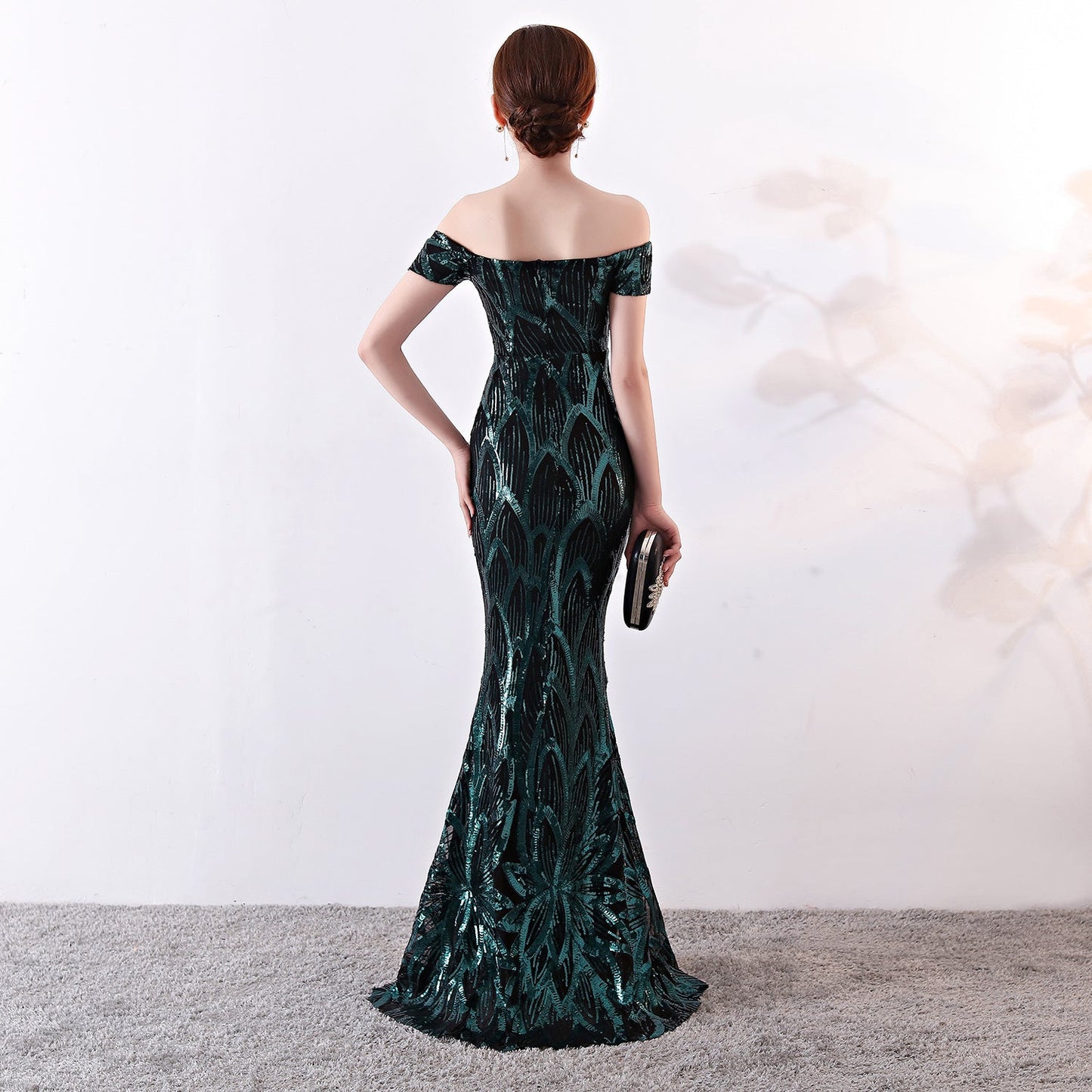 Adelaide Fitzgerald | Sequined Formal Dress For Women