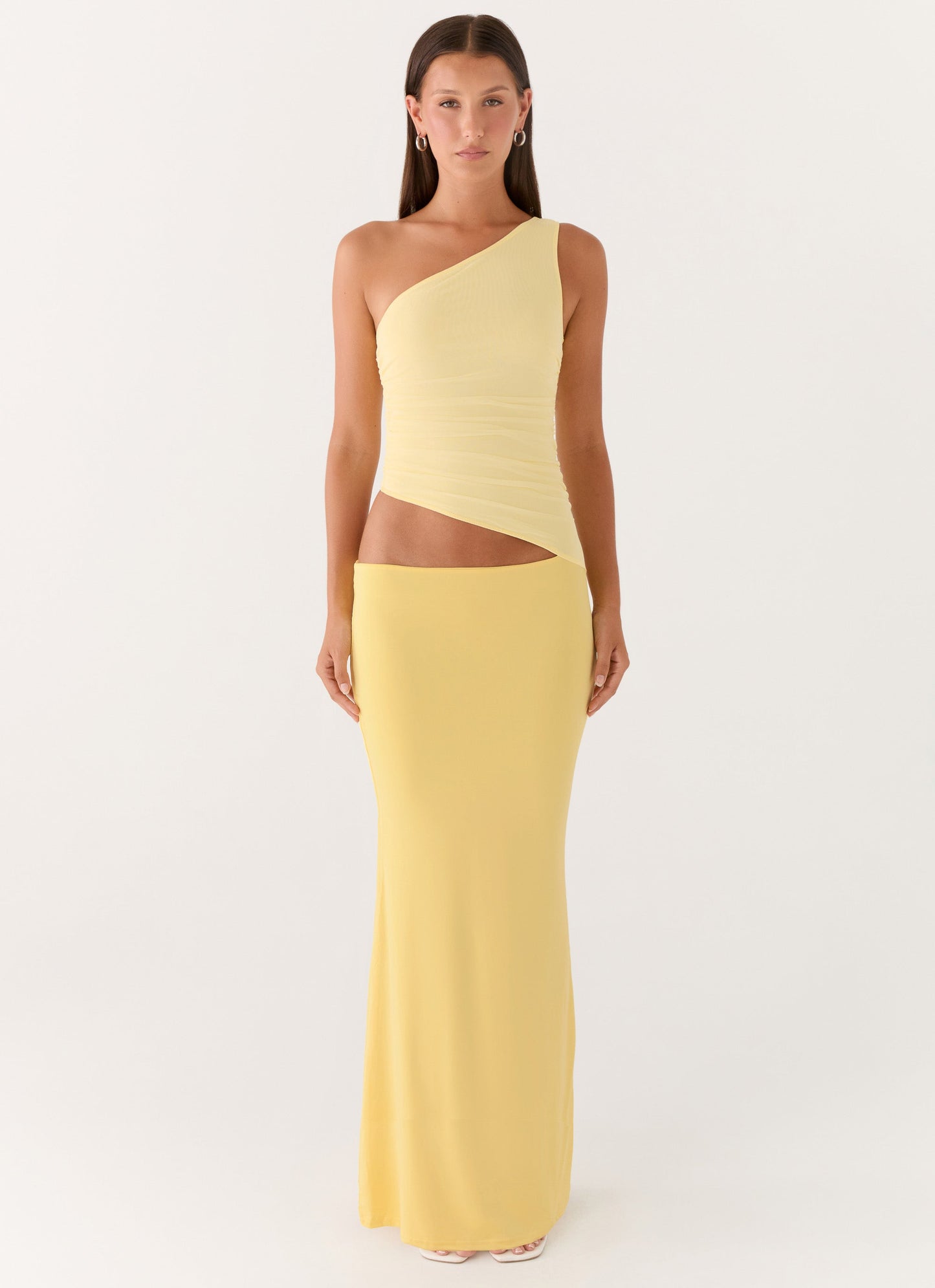 Chloe Bennett | One Shoulder Cut-Out Maxi Dress For Women