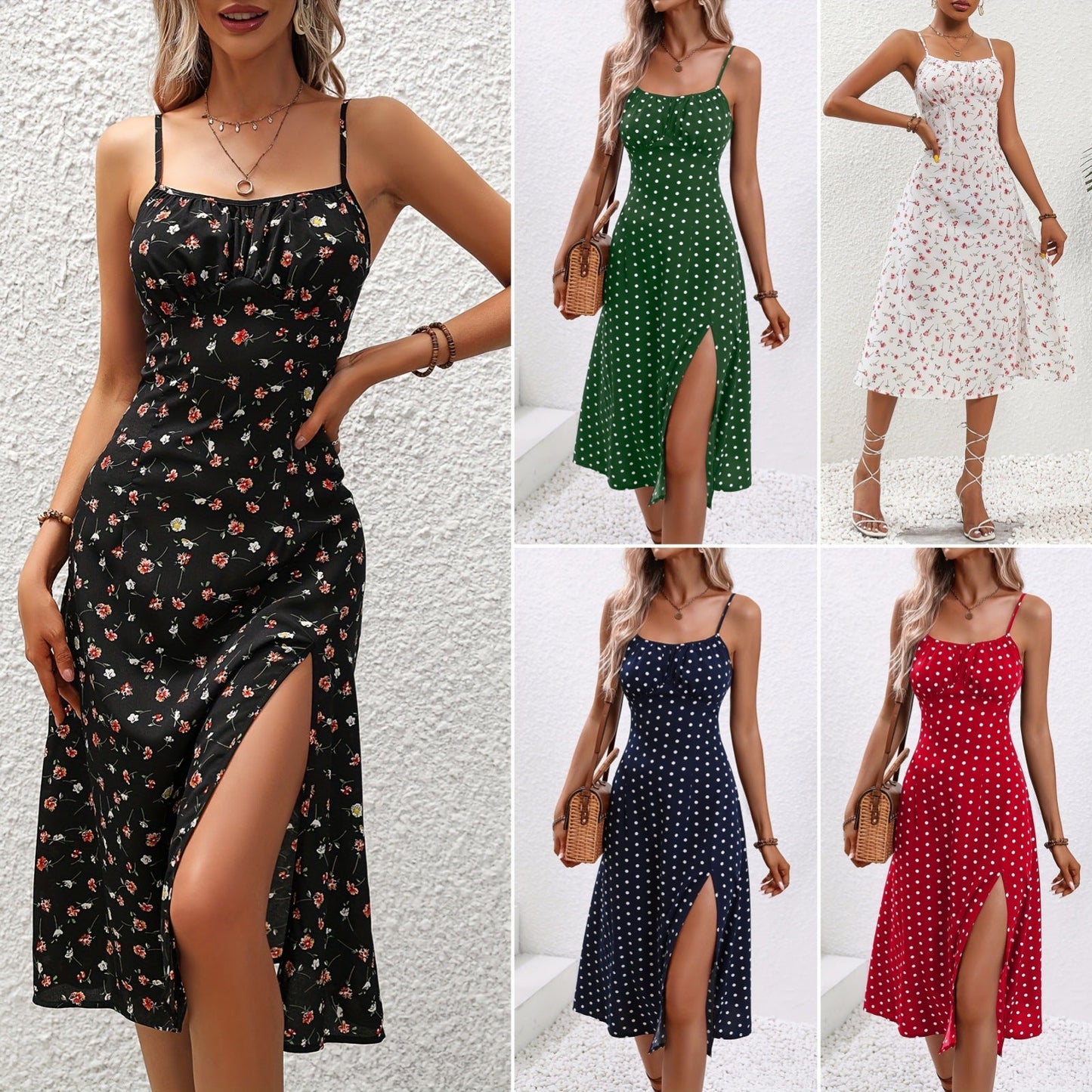 Brooke Taylor | Floral Slit Summer Races Dress For Women