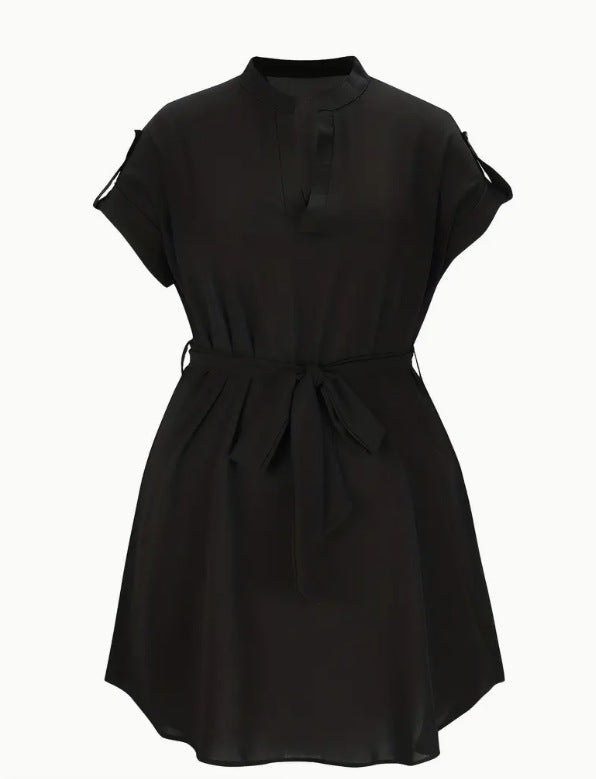 Women's Summer Dress with Bow Detail