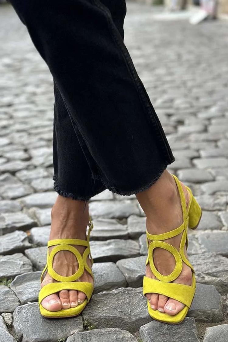 Women's Open Toe Vibrant Summer Sandals