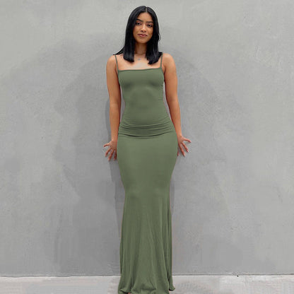 Sienna Clarke | Slim-Fit Cami Maxi Dress For Women