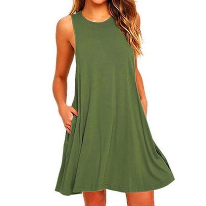 Willow Bishop | Sleeveless Swing Mini Dress For Women