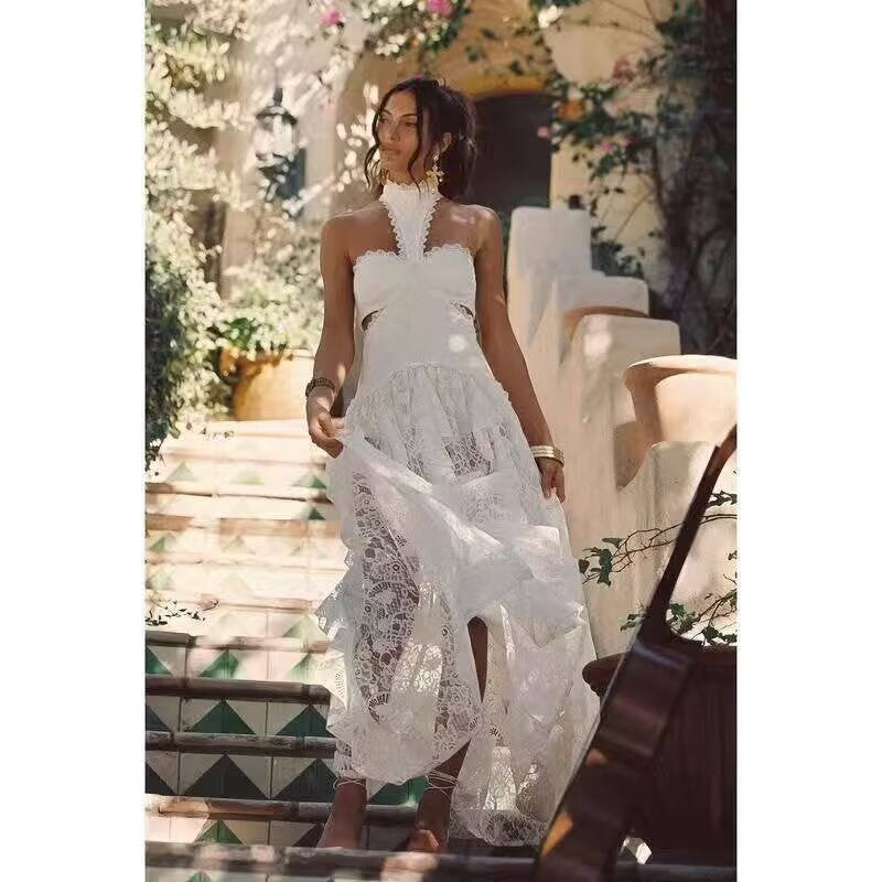 Lucy Martin | Lace Maxi Dress For Women