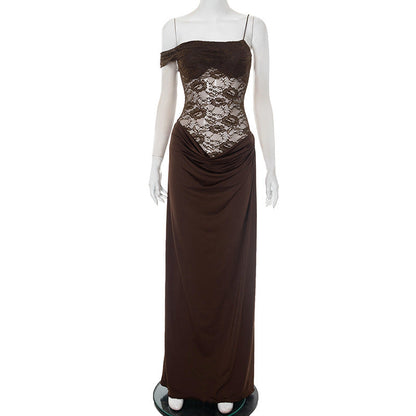Matilda Hughes | Lace Off-Shoulder Maxi Dress For Women