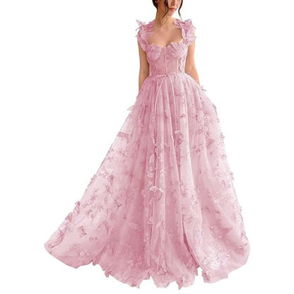Elise Campbell | Floral Formal Maxi Dress For Women