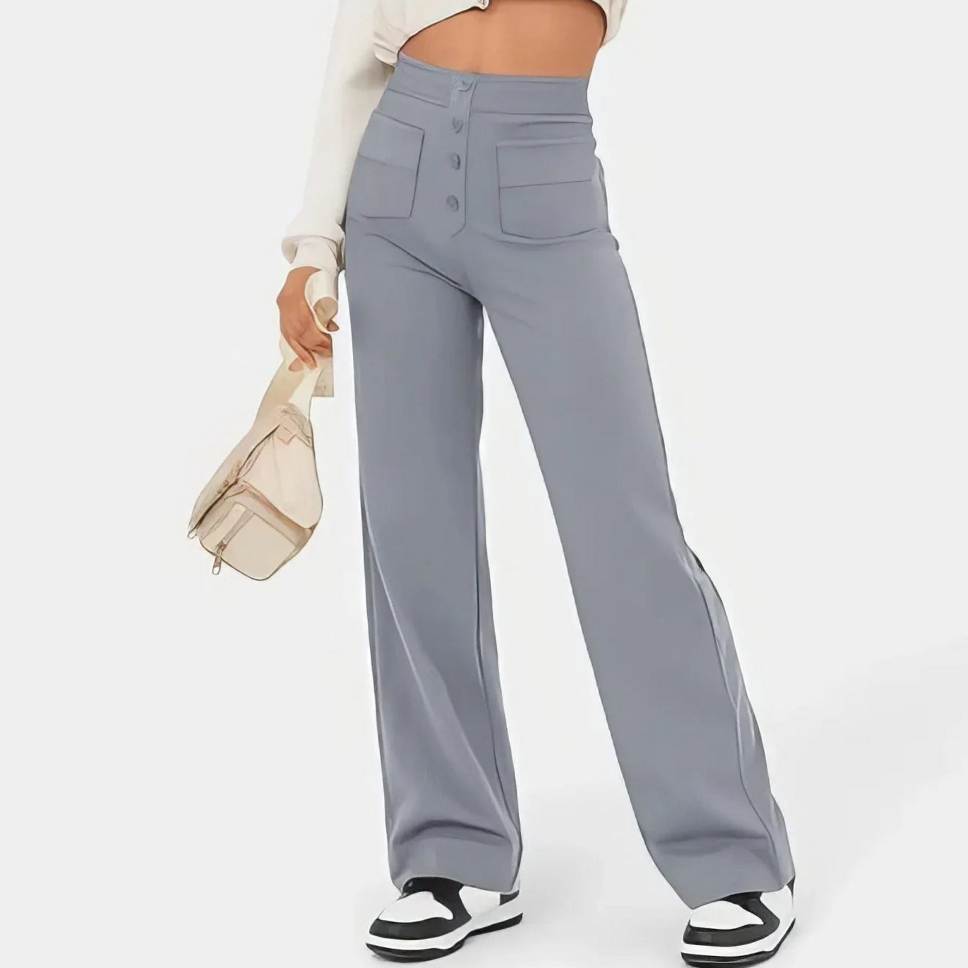 Brooke Turner | High Waist Wide Leg Trousers For Women