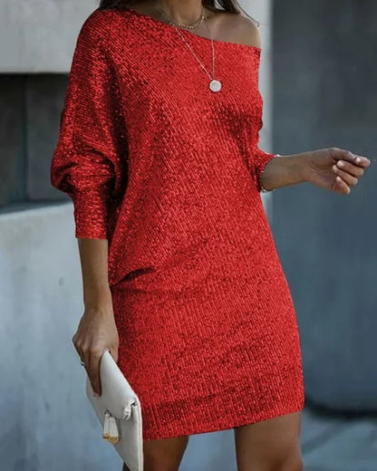 Women's Radiant Sequin Party Dress
