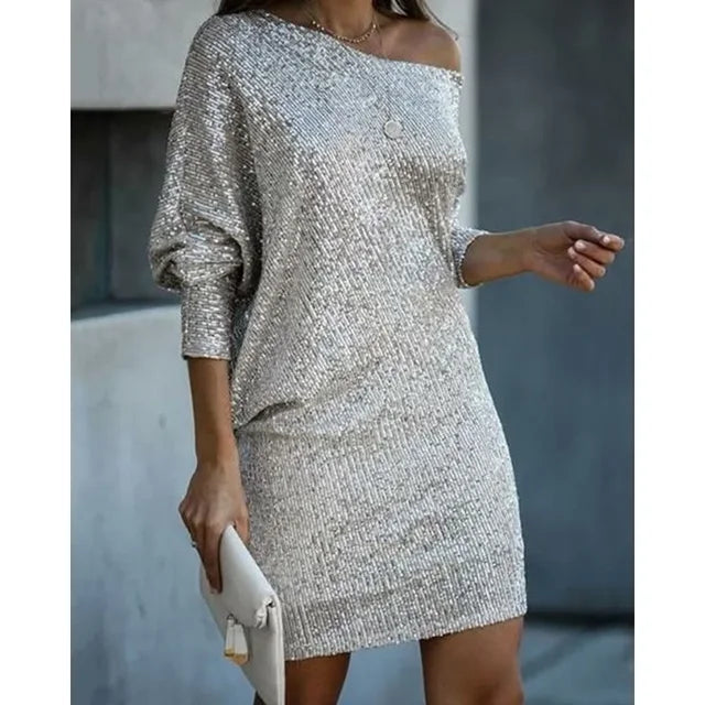 Women's Radiant Sequin Party Dress
