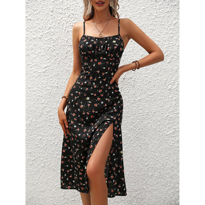Brooke Taylor | Floral Slit Summer Races Dress For Women