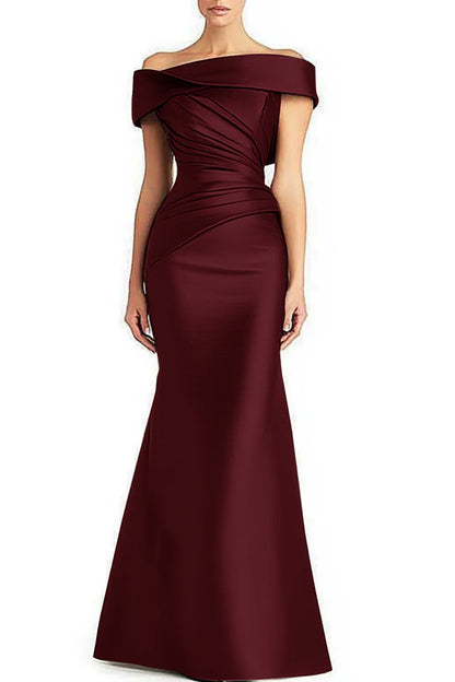 Matilda Stewart | Off-Shoulder Mermaid Maxi Dress For Women