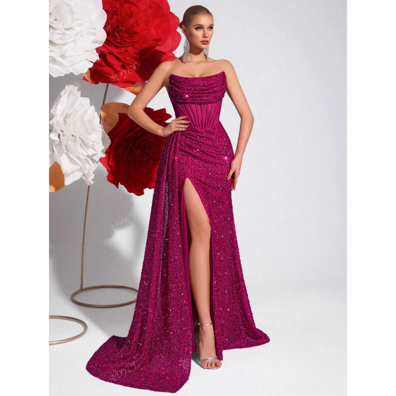 Isabelle Turner | Sequin Formal Maxi Dress For Women