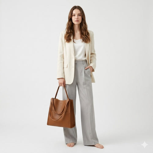Marco Bellini | Premium Leather Tote Bag For Women