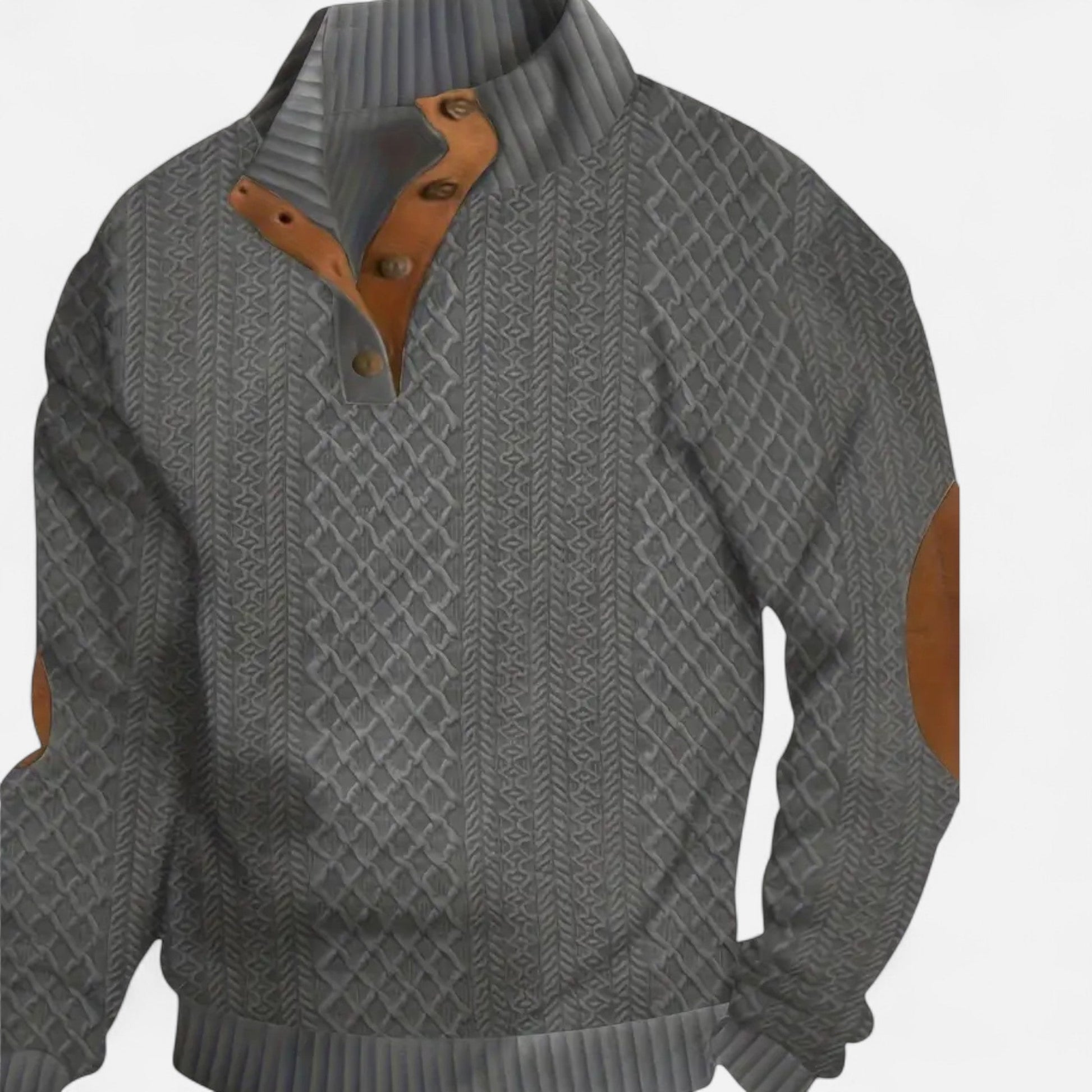 Alessio Romano | Textured Knit Pullover For Men