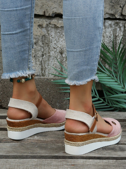 Valentina Rossi | Comfort Wedge Mary Jane Shoes For Women