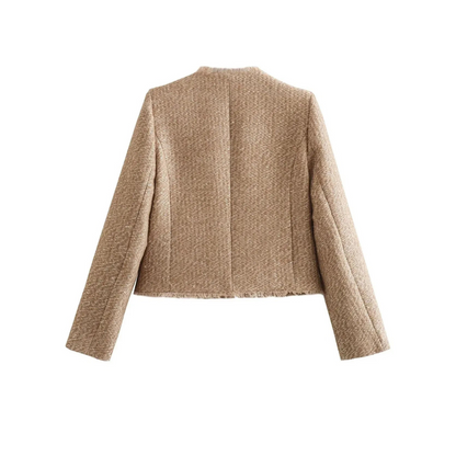 Camille Rousseau | Elegant Tweed Jacket For Women