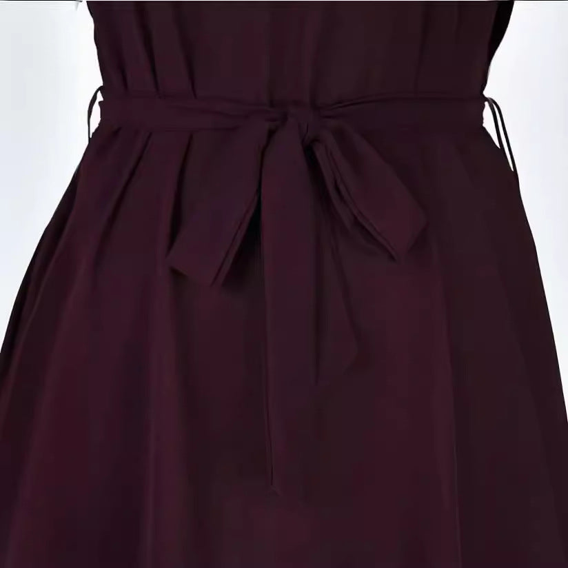 Women's Summer Dress with Bow Detail
