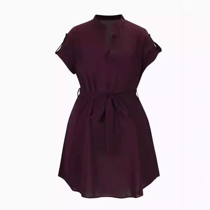 Women's Summer Dress with Bow Detail