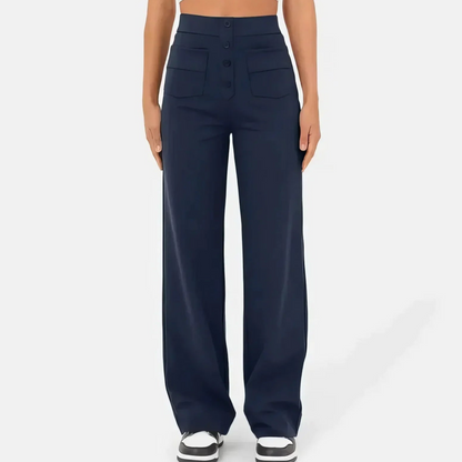 Brooke Turner | High Waist Wide Leg Trousers For Women