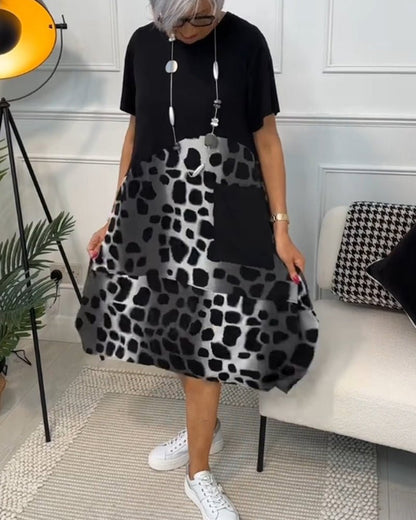 Lauren Sanders | Flowing Print Midi Dress For Women