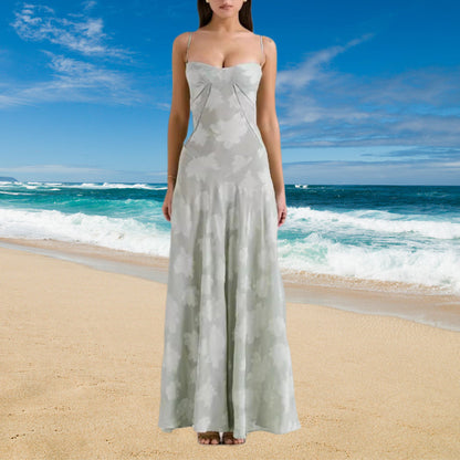 Hannah Stanhope | Butterfly Lace Maxi Dress For Women