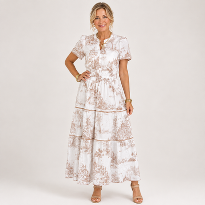 Brooke Thompson | Classic Toile Maxi Dress For Women