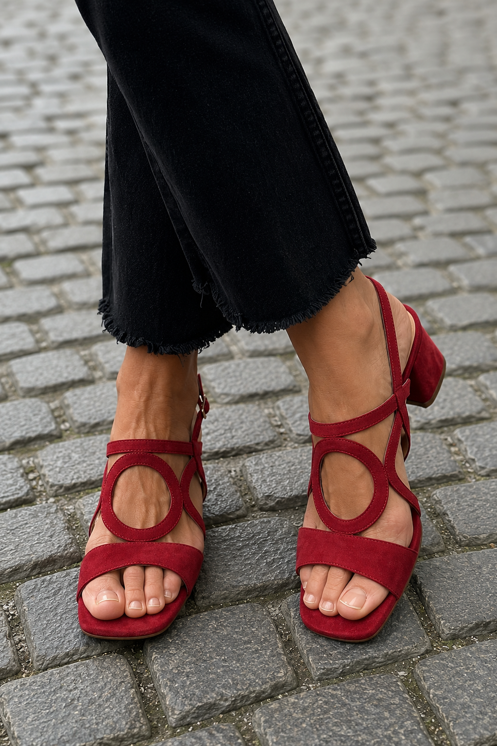 Women's Open Toe Vibrant Summer Sandals