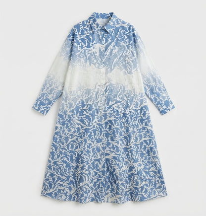 Chloe Williams | Printed Shirt Dress For Women