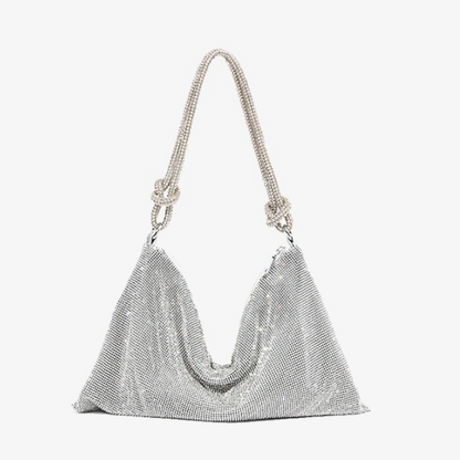 Olivia Turner | Crystal Rhinestone Hobo Bag For Women