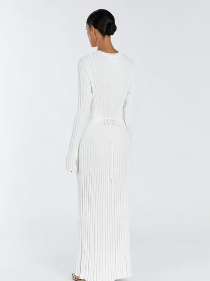 Amelia Fairfax | Ribbed Knit Maxi Dress For Women