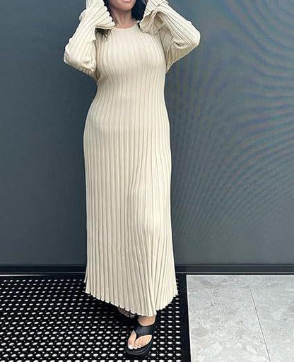 Amelia Fairfax | Ribbed Knit Maxi Dress For Women