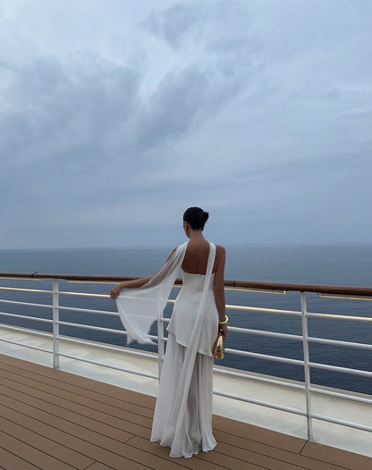 Sophia Brennan | Asymmetrical Maxi Dress For Women