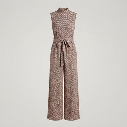 Freya Clarke | Printed Wide-Leg Jumpsuit For Women
