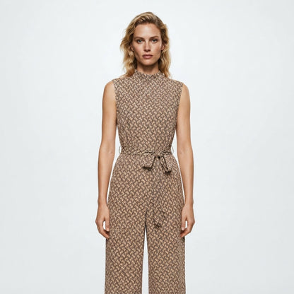 Freya Clarke | Printed Wide-Leg Jumpsuit For Women