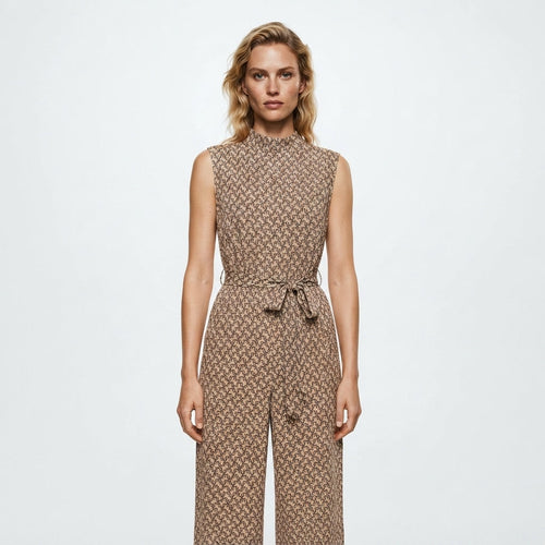 Freya Clarke | Printed Wide-Leg Jumpsuit For Women