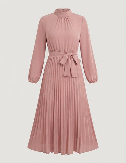 Lauren Ryan | Pleated Midi Dress For Women