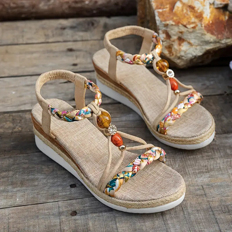 Alessandra Vitale | Bohemian Beaded Sandals For Women
