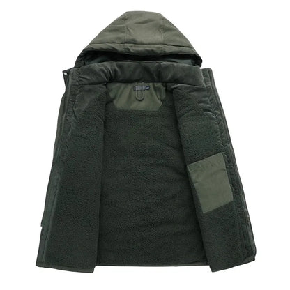 James Hartley | Insulated Hooded Parka Jacket For Men
