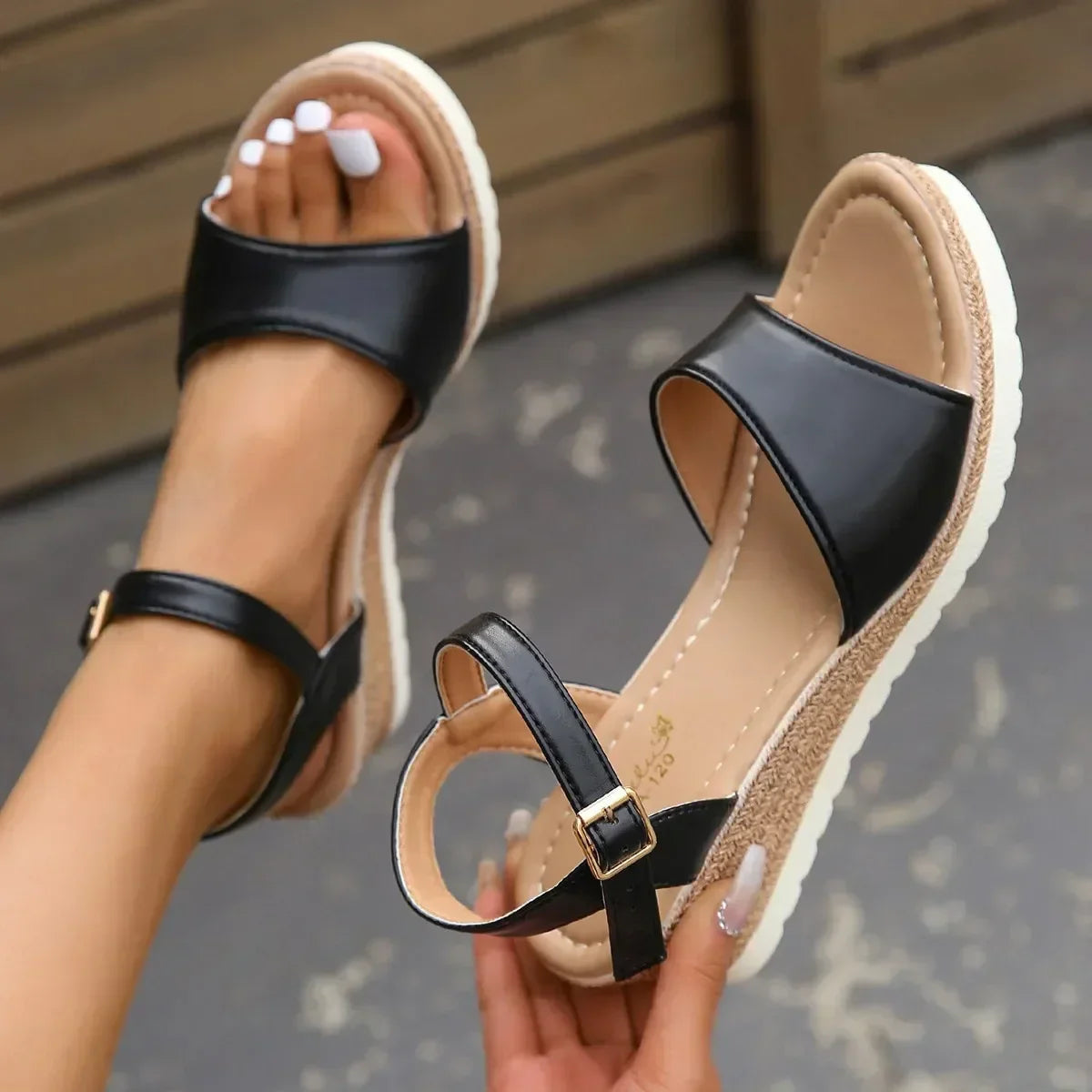 Margaret Hawthorne | Platform Wedge Sandals For Women