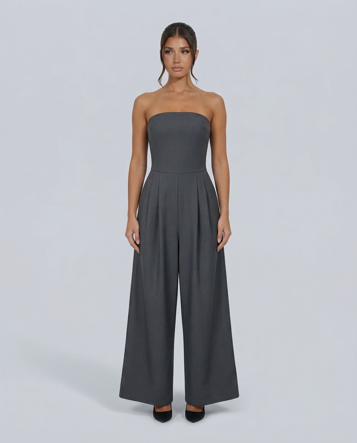 Bianca Laurent | Strapless Wide Leg Jumpsuit For Women