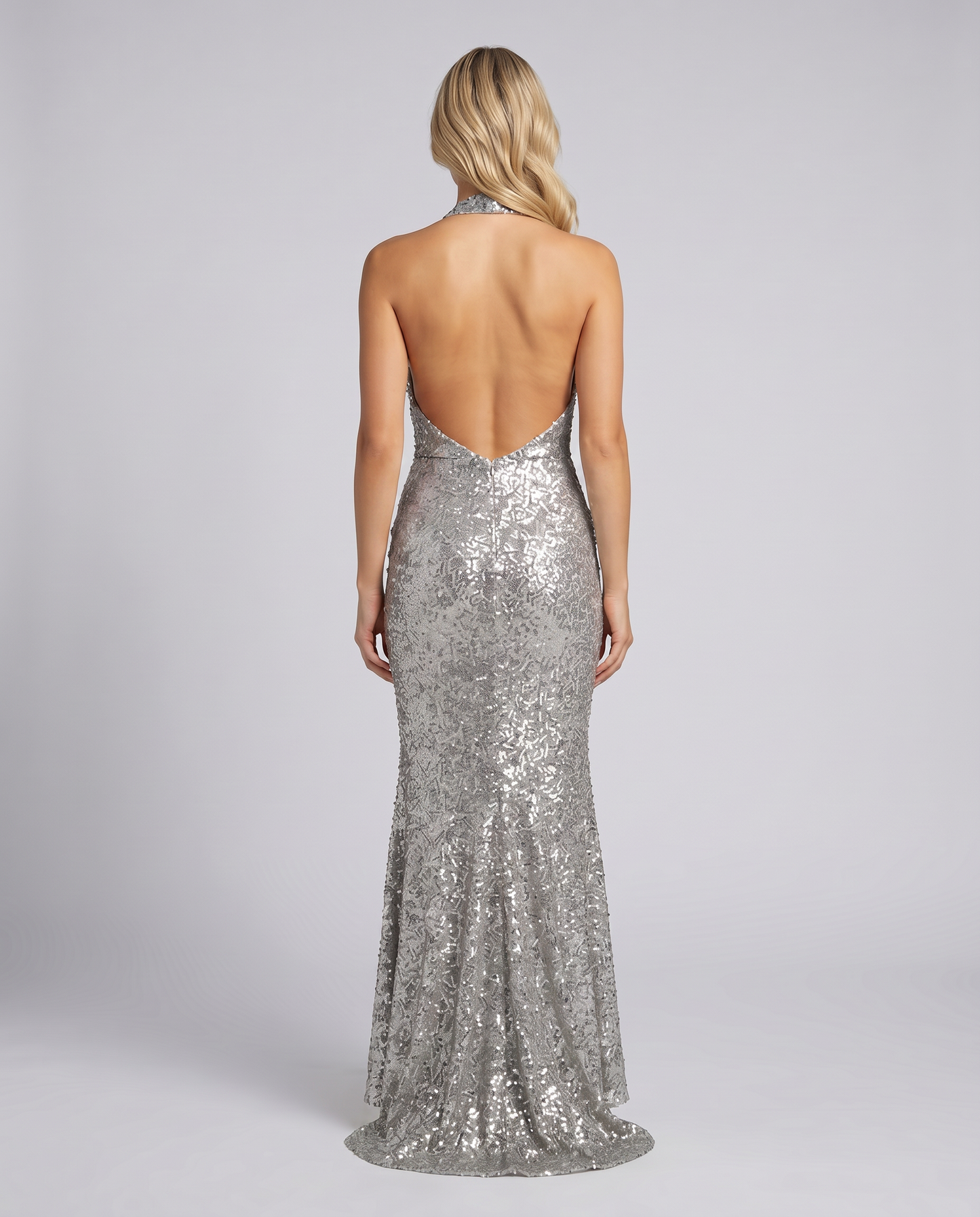 Camille Dubois | Sequin Halter Maxi Dress For Women