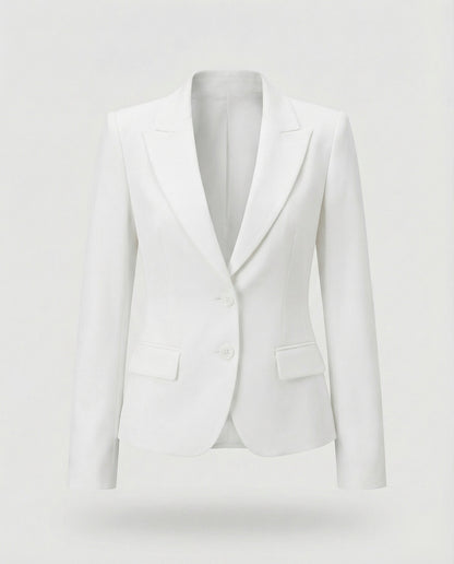 Women's Two-Button Notch Lapel Business Blazer