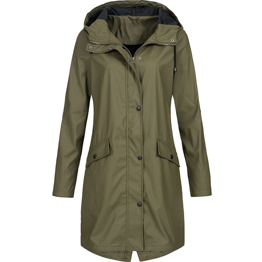 Éliane Moreau | Hooded Long Jacket For Women