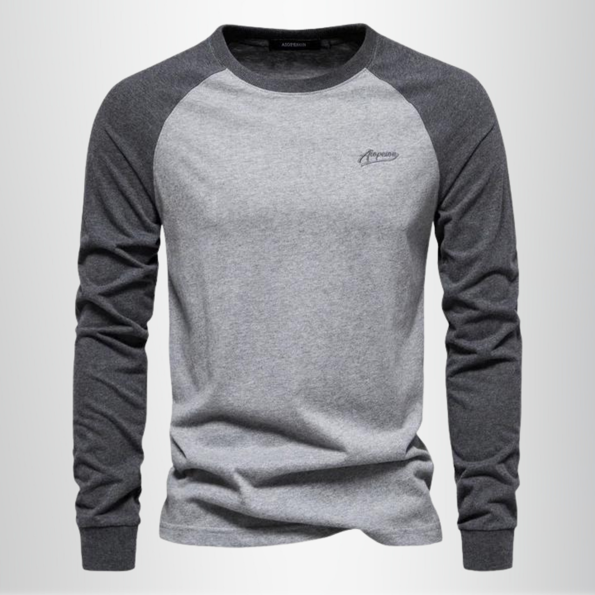 James Whitmore | Raglan Long Sleeve Shirt For Men
