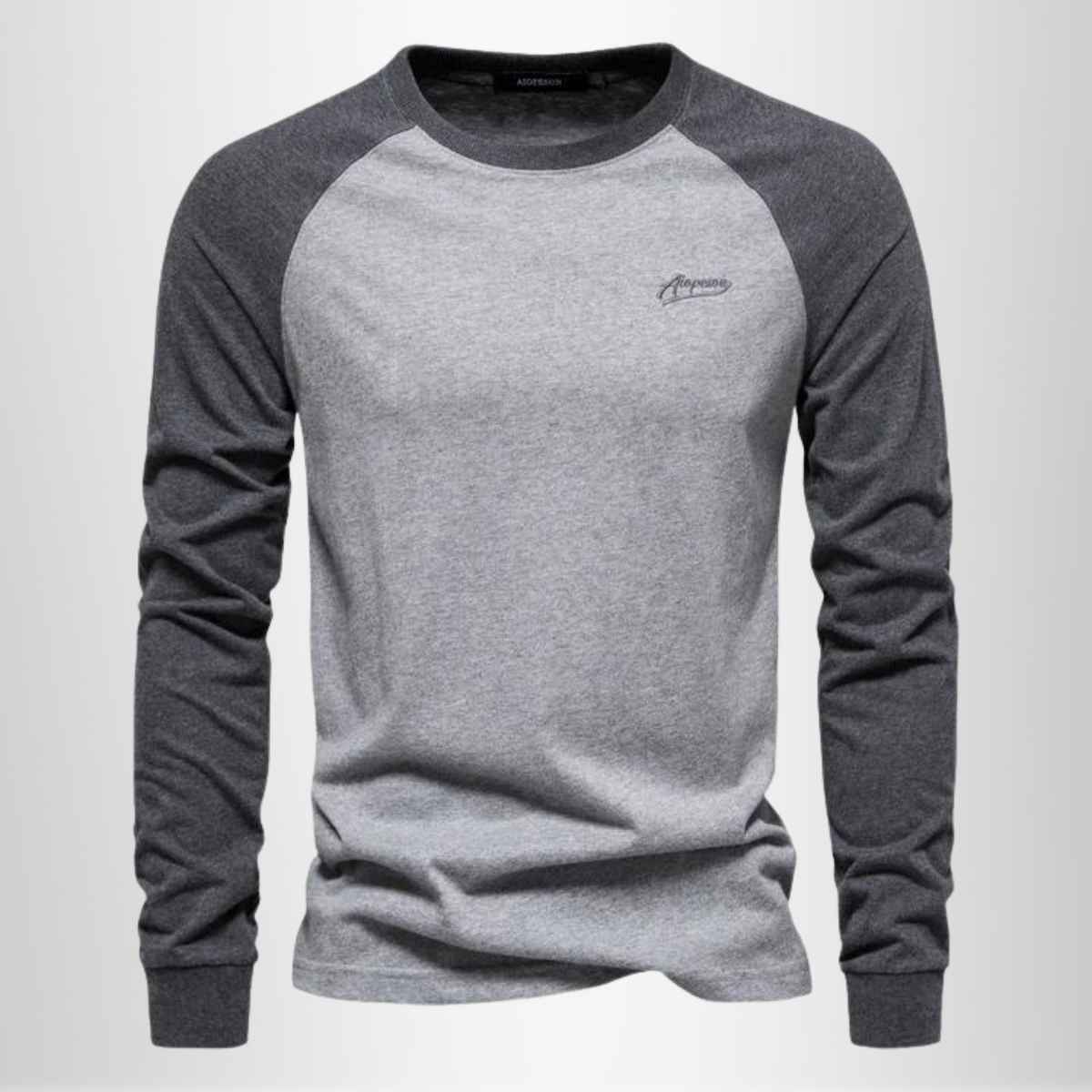 James Whitmore | Raglan Long Sleeve Shirt For Men