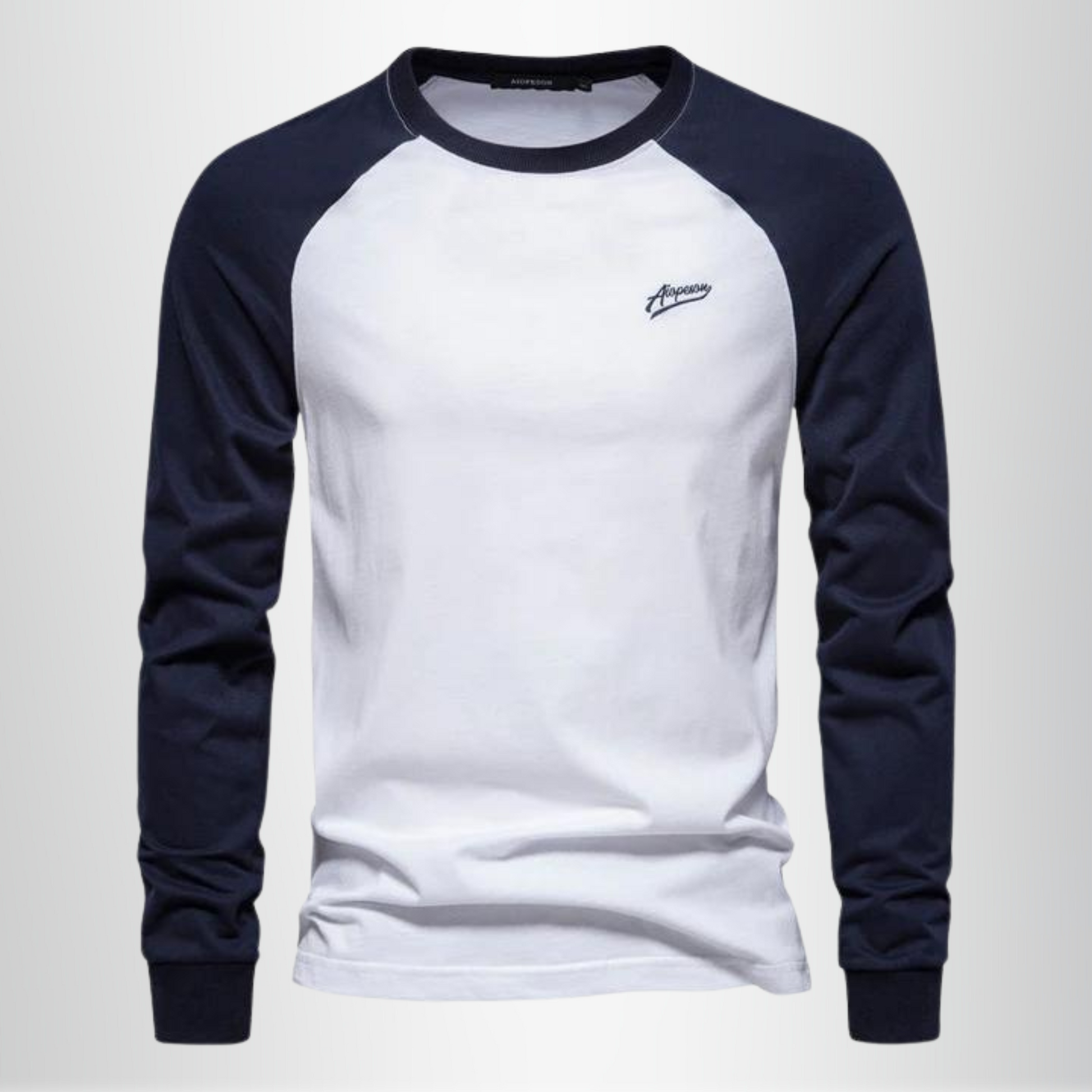 James Whitmore | Raglan Long Sleeve Shirt For Men