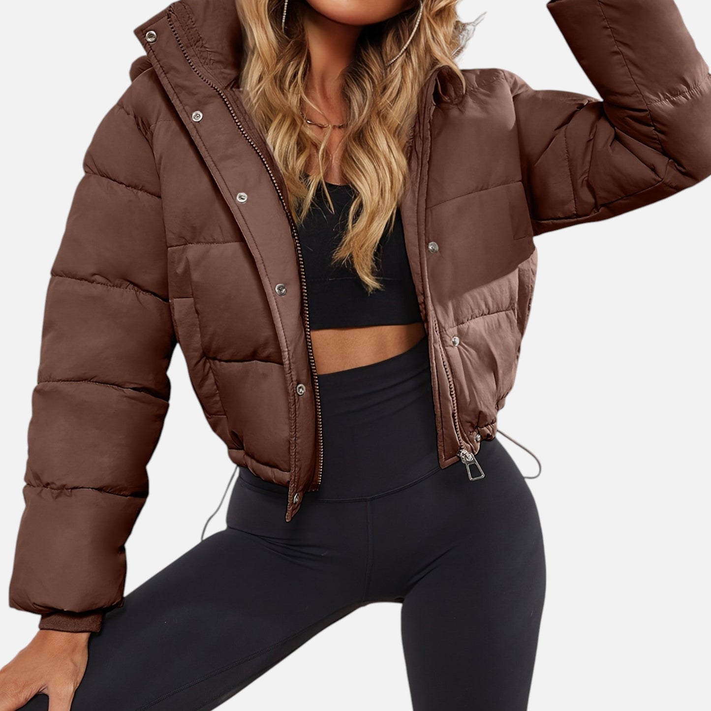 Amara Collins | Cropped Puffer Jacket For Women