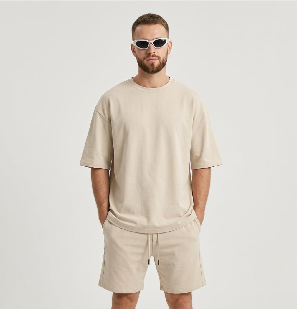 Lachlan Murray | Oversized Cotton Two-Piece Set For Men