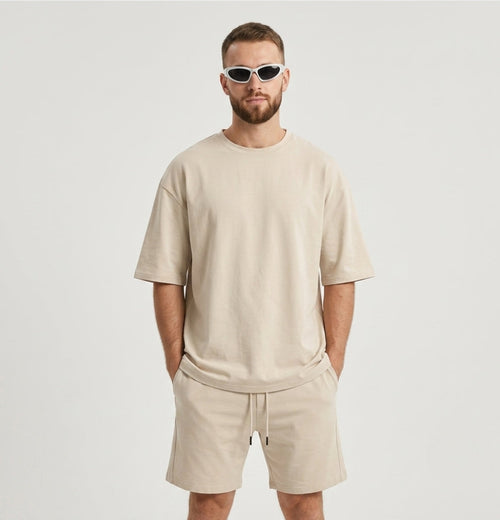 Lachlan Murray | Oversized Cotton Two-Piece Set For Men