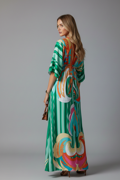 Serena Bellini | Bohemian Resort Maxi Dress For Women